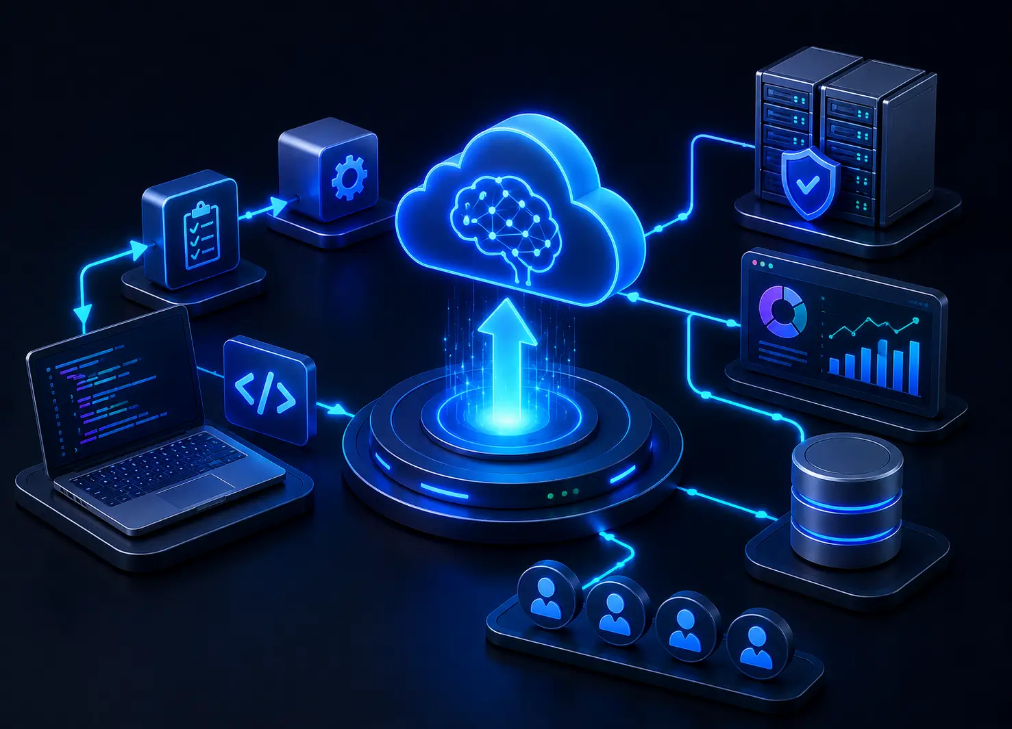 Deployment & Implementation of ai solution by Tekhqs.ai